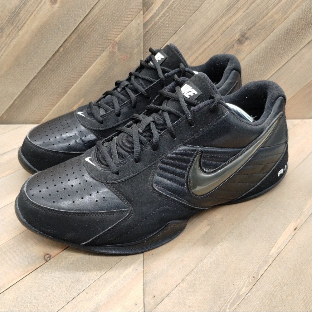 Nike Air Baseline Low Basketball‎ Sneakers Mens Size 13 Black Anthracite White